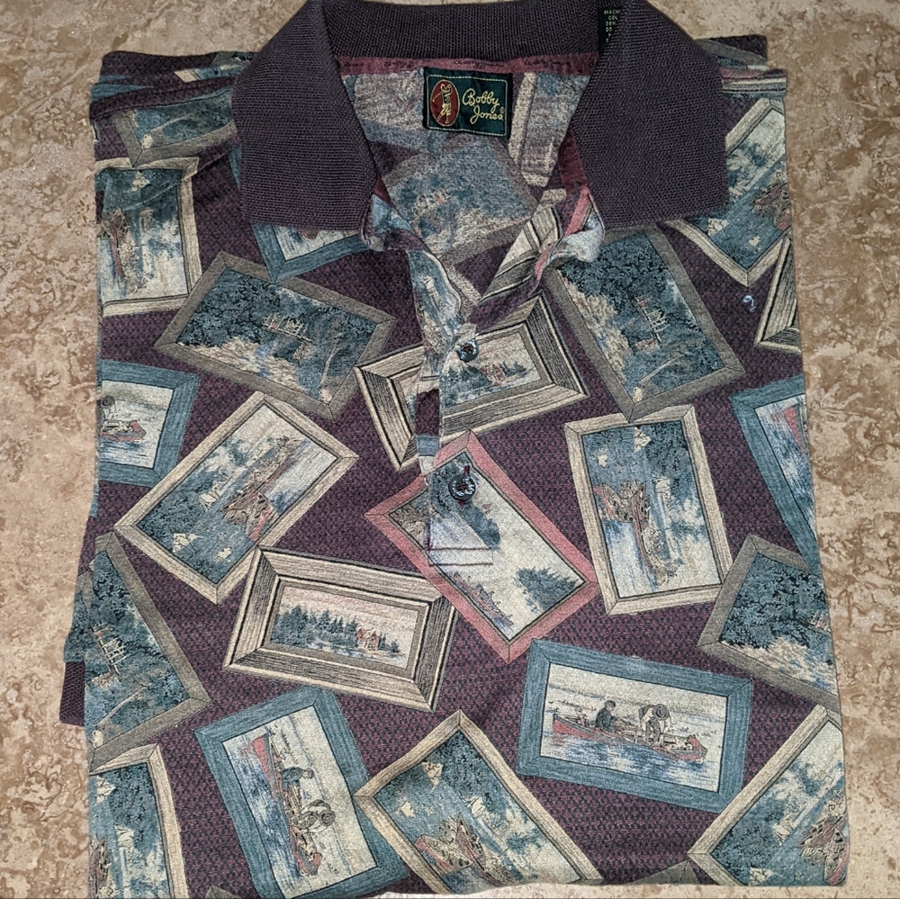 Bobby Jones Golf. XL. Made in Italy.